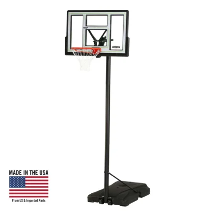 Lifetime New Adjustable Portable Basketball Hoop, 46 inch Polycarbonate (90584)