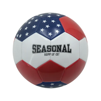 Seasonal Supply Co. Patriotic Competitor Soccer Ball
